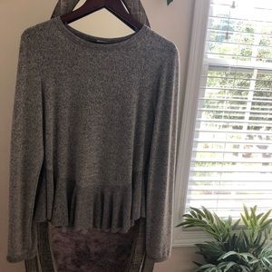 Grey thin sweater